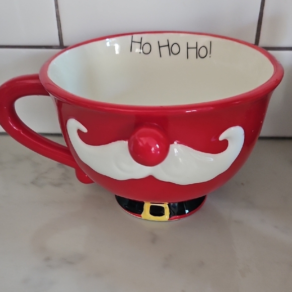 Pier 1 Other - Pier 1 Red Santa Large Cup